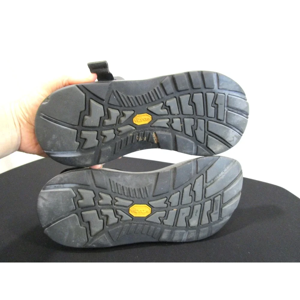 Chaco ZX/2 Black Double Strap Hiking Sport Sandals Women Sz 9